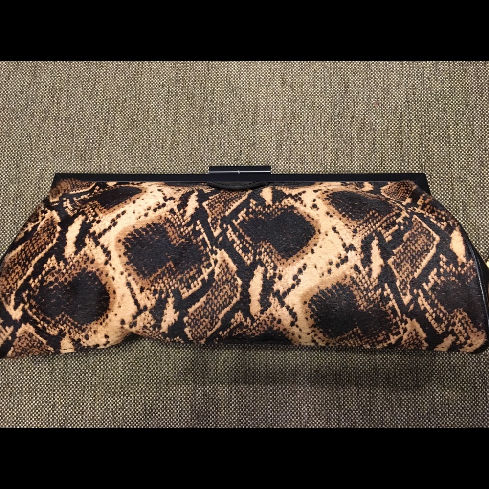 Patricia Nash Python Athena Frame Clutch